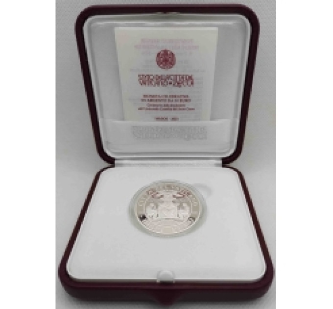 Vatican 10 euro silver proof 2021 - Centenary of the Foundation of the Catholic University of the Sacred Heart
