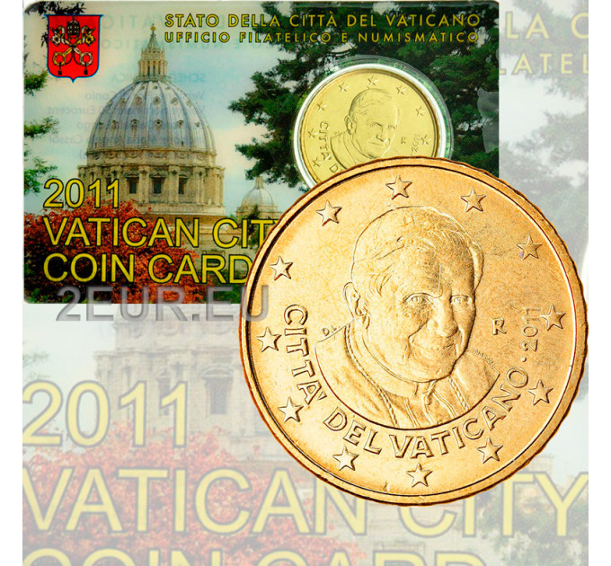 Vatican 50 cent BU 2011 - №2