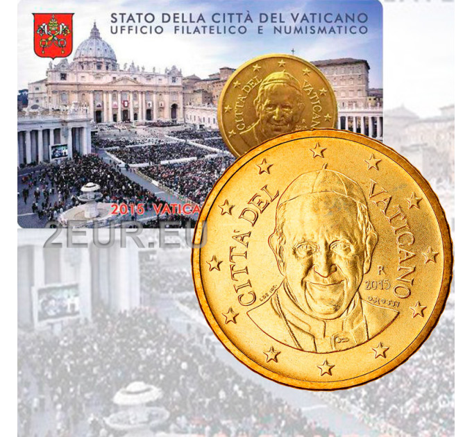 Vatican 50 cent BU 2015 - №6