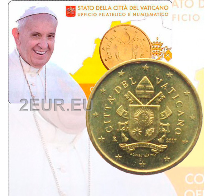 Vatican 50 cent BU 2017 - №8