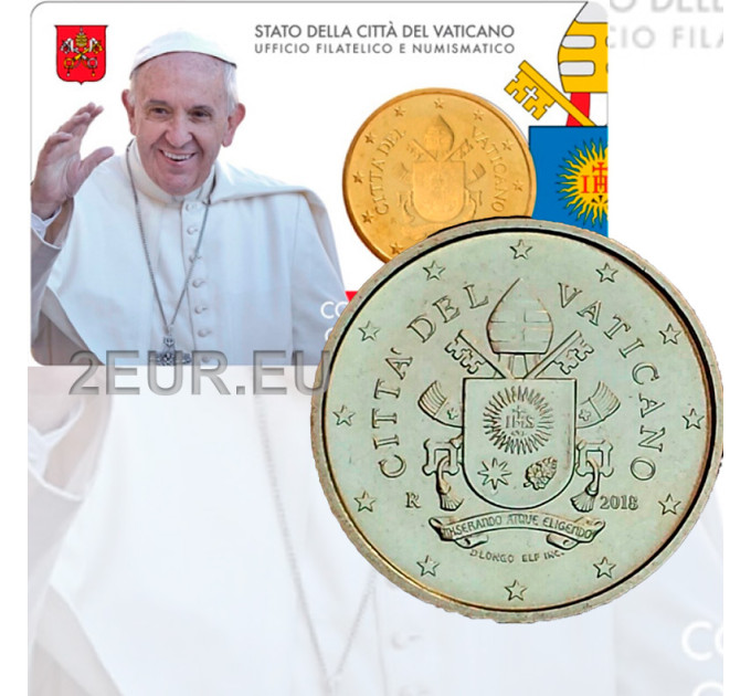 Vatican 50 cent BU 2018 - №9