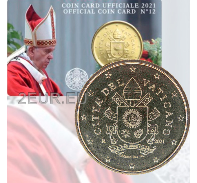 Vatican 50 cent BU 2021 - №12