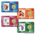 Vatican 50 cent BU + Stamp 2023