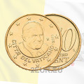Vatican 50 cent UNC 2010