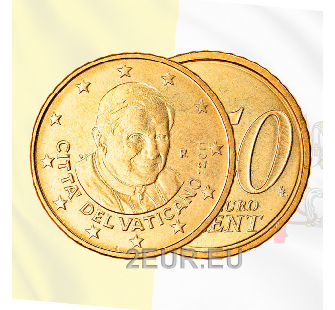 Vatican 50 cent UNC 2011