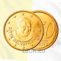 Vatican 50 cent UNC 2012