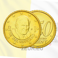 Vatikan 50 senti UNC 2013