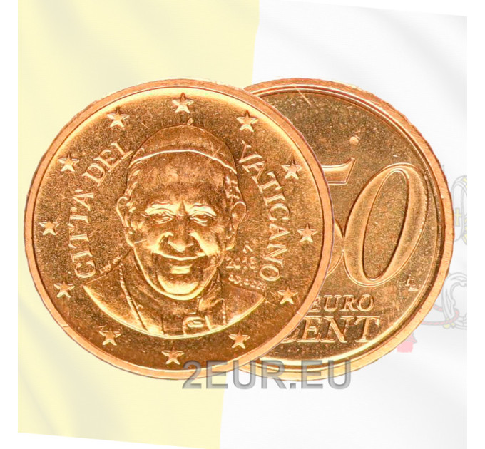 Vatican 50 cent UNC 2016