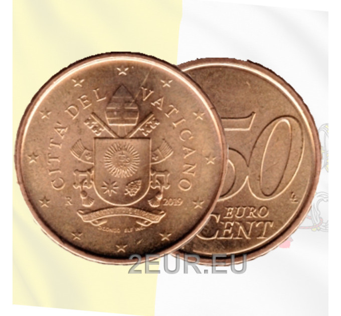Vatican 50 cent UNC 2019