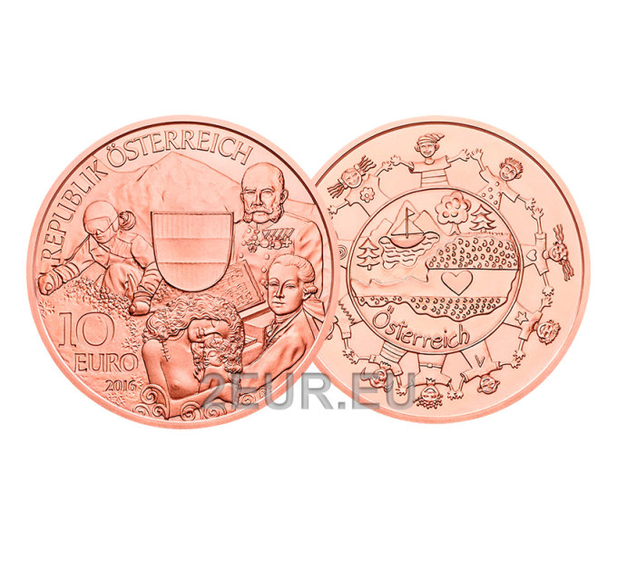 Austria 10 euro coin 2016 - Austria