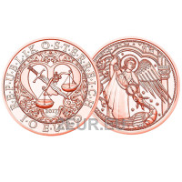 Austria 10 euro coin 2017 - Michael - the protecting angel