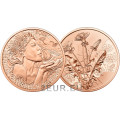 Austria 10 euro coin 2022 - Dandelion