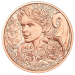 Austria 10 euro coin 2024 - Peony