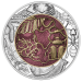 Austria 25 euro Silver Niobium Coin 2024 - Edaphon