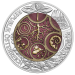 Austria 25 euro Silver Niobium Coin 2024 - Edaphon