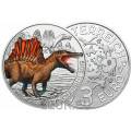 Austria 3 euro coin 2019 - Spinosaurus