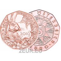  Austria 5-eurone münt 2019 – kevadine ärkamine