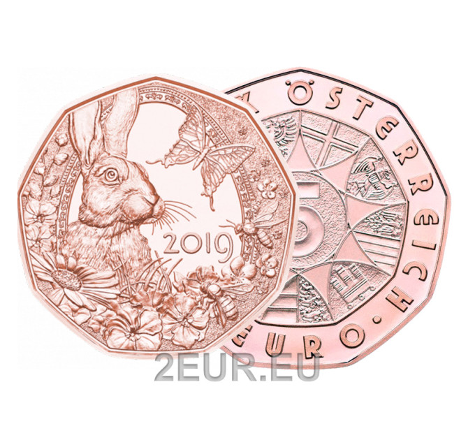 Austria 5 euro coin 2019 - Spring awakening