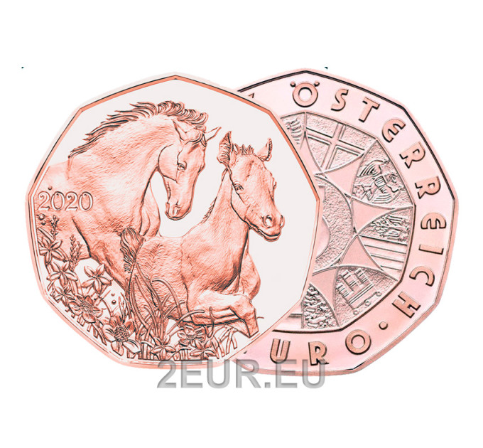 Austria 5 euro coin 2020 - Friends for life easter