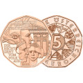 Austria 5 euro coin 2022 - DEMOCRACY