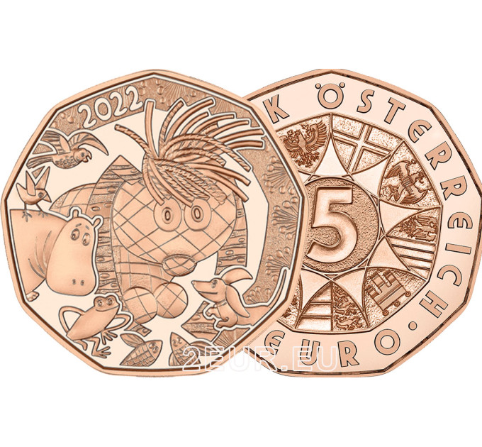 Austria 5 euro coin 2022 - EASTER COIN - LITTLE I-AM-ME