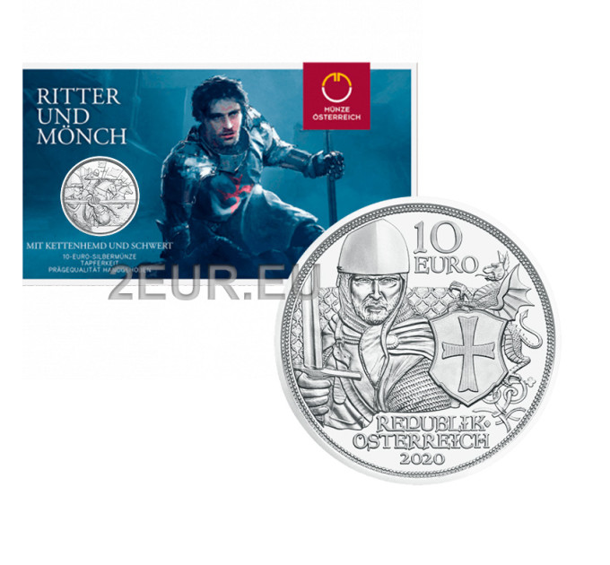 Austria 10 euro Silver coin 2020 - COURAGE