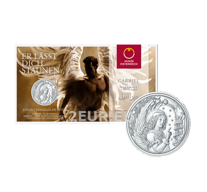 Austria 10 euro Silver coin 2017 - Gabriel - the Revealing Angel