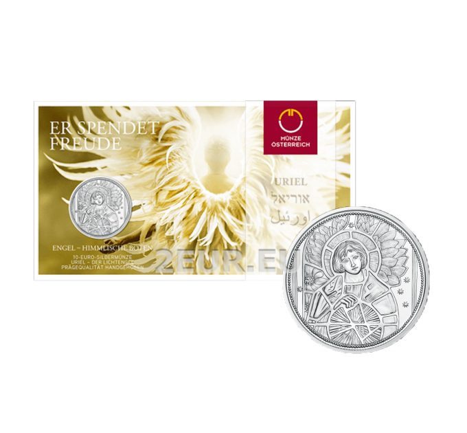 Austria 10 euro Silver coin 2018 - Uriel - The Illuminating Angel