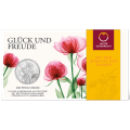 Austria 10 euro Silver coin 2024 - Peony