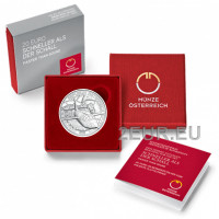 Austria 20 euro Silver coin 2020 - Faster than sound