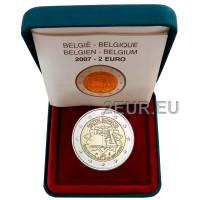 Belgia 2 eurot proof 2007 – Rooma leping 