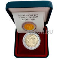Belgia 2 eurot proof 2011 - Rahvusvaheline naistepäev 