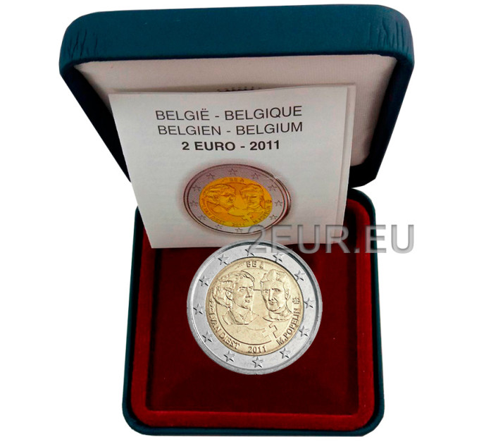 Belgium 2 euro proof 2011 - International woman's day