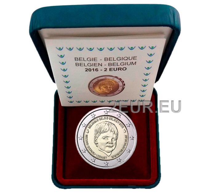 Belgium 2 euro proof 2016 - Child focus