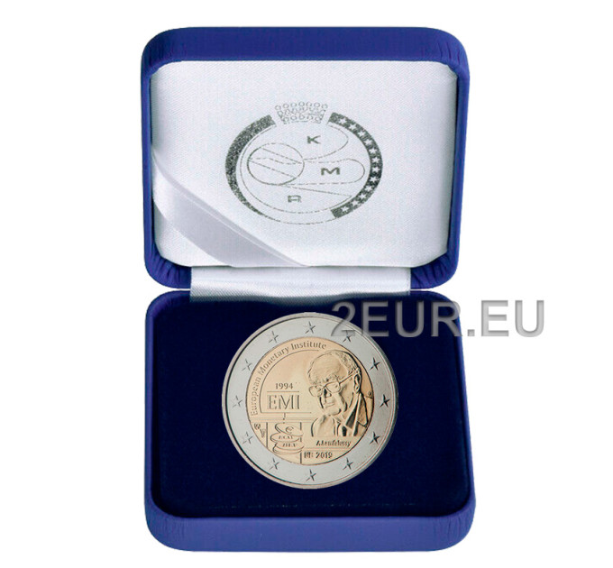 Belgium 2 euro proof 2019 - 25 years anniversary of the EMI