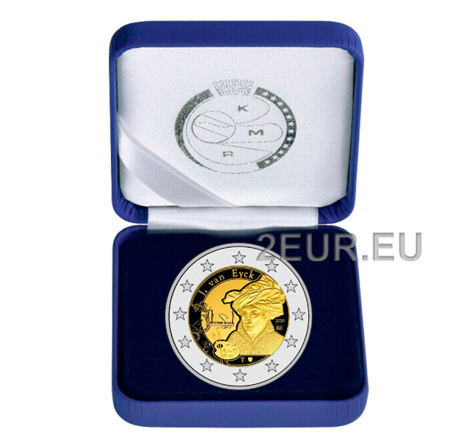 Belgium 2 euro proof 2020 - Jan van Eyck