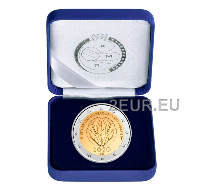 Belgium 2 euro proof 2020 - International year of plant health