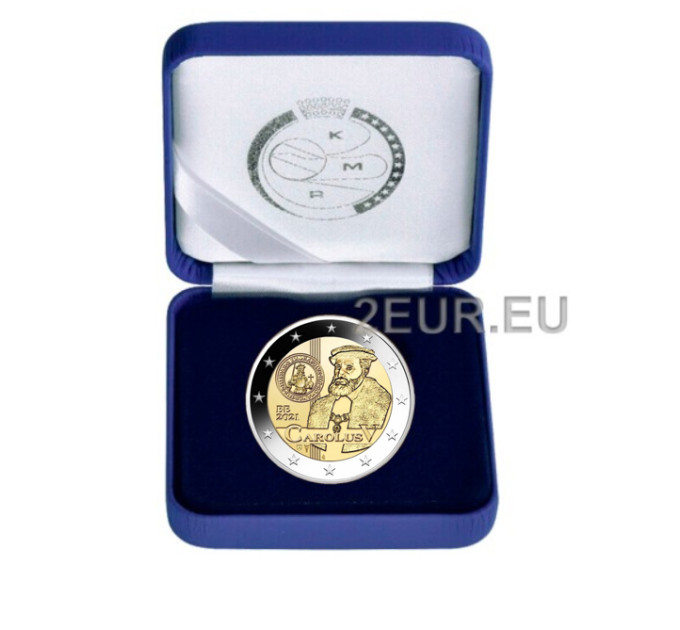 Belgium 2 euro proof 2021 - 500 Years Carolus V