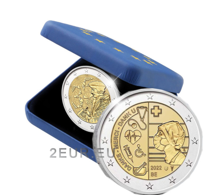 Belgium 2 euro proof 2022 - Healthcare during the covid-pandemic