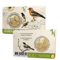 Belgia 2,5 euro BU 2022 – 100 aastat linnukaitset Belgias - NL