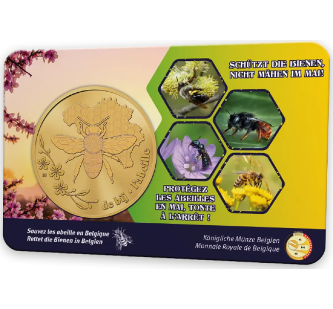 Belgium 2,5 euro BU 2024 - Bee in Belgium - FR