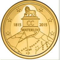  Belgia 2,5 euro UNC 2015 – 200 aastat lahingut Waterloos