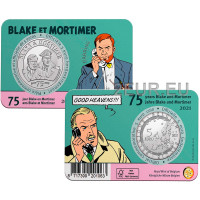 Belgia 5 euro BU 2021 – 75 aastat Blake ja Mortimer