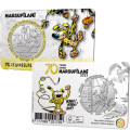 Belgium 5 euro BU 2022 - 70 years of Marsupilami - Relief