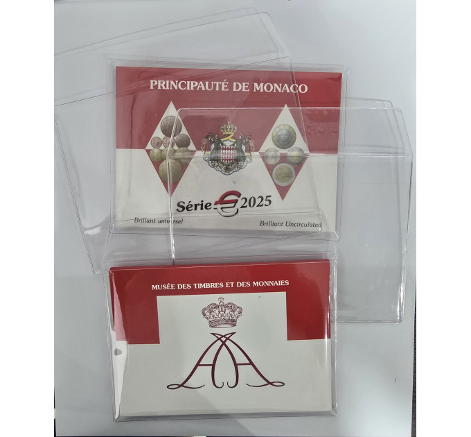 FOLDER / BLISTER FOR EURO SET - MONACO