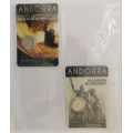SHEET FOR 2 EURO COINS - ANDORRA AND SAN MARINO