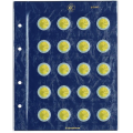 SHEET VISTA FOR 2 EURO COINS