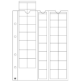 SHEET for COINS 1 cent - 2 EURO - OPTIMA (LEUCHTTURM) - 40 COINS