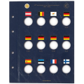 VISTA SHEET FOR 2 EURO COINS - ERASMUS