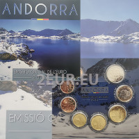 Andorra Euro müntide komplekt BU 2023 